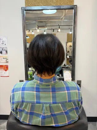 ショート レディースカット モデル無料🌼岩山のヘアスタイル