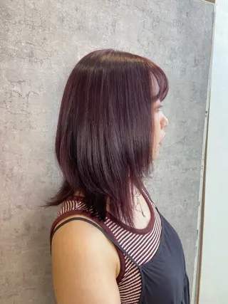 カラー Hirona 縮毛矯正/髪質改善のヘアスタイル