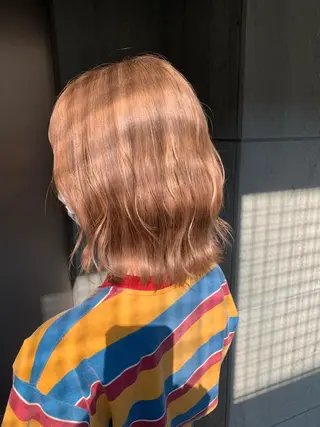 ミディアム SITY.天神大名【シティ】所属・🦋mamiya🦋 カットモデル募集のヘアスタイル