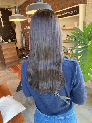 セミロング カラー the BRIDGE 加藤みのりのヘアスタイル