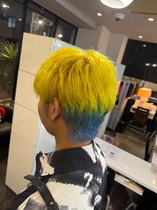 カラー メンズ Disco Hair sanc所属・✂️ 小倉ちか✂️のヘアスタイル