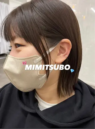 ショート 0choir 髪質改善&ヘッドスパ　川崎所属・e miのヘアスタイル
