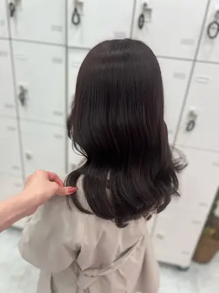 ロング カラー パーマ ヘアアレンジ メンズ キッズ ♥️韓国ヘア レイヤー♥️ゆりのヘアスタイル