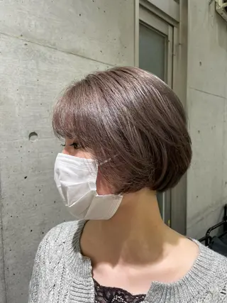 ショート カラー B.Chance カラーリスト　ペーのヘアスタイル