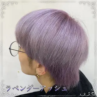 ショート カラー メンズ 🥀寒色女神 山口玲奈🥀のヘアスタイル