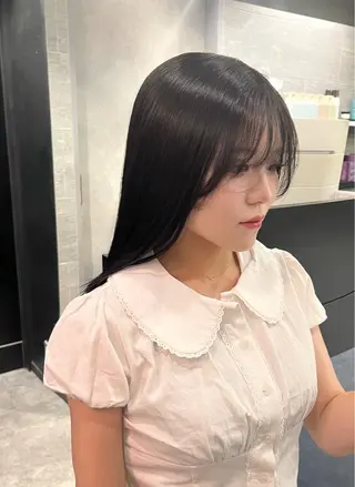 セミロング ダブルカラー🫐 /まゆ🎀のヘアスタイル