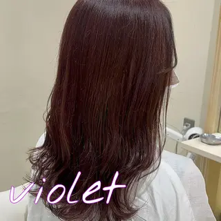 セミロング カラー CYAN.栄店所属・パーマ/髪質改善 【榎本千夏】のヘアスタイル