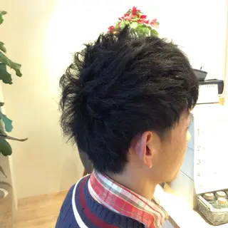 ショート パーマ 木村 昇のヘアスタイル