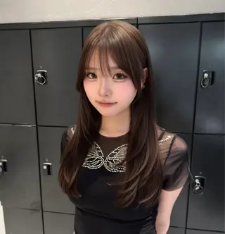 セミロング ALBUMHAIR所属・奥山 みのりのヘアスタイル
