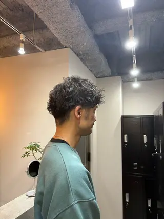 パーマ メンズ Flag hair所属・しゅり Flag hairのヘアスタイル