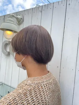 カラー TELA HAIR 瑞江店所属・髪質改善✨透明感 片塩のヘアスタイル