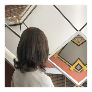 ミディアム カラー Joshua / 素髪改善のヘアスタイル