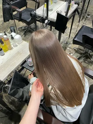 ロング カラー ハイトーン/艶カラー /渋谷/  juriのヘアスタイル