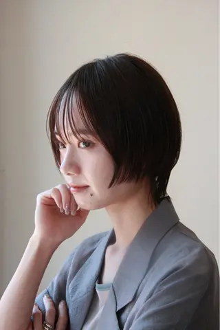 ショート 自由ヶ丘 ボブ/レイヤーのヘアスタイル