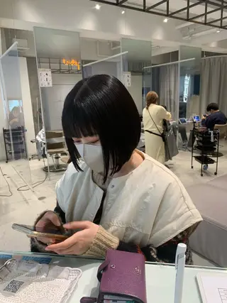 ショート カラー bob/ aoiのヘアスタイル