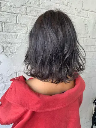 ミディアム 🇺🇸ハイライト特 化美容師🇺🇸漆沢のヘアスタイル