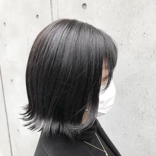 ショート カラー ヘアアレンジ 🤍清楚系 韓国レイヤー🤍拓朗のヘアスタイル