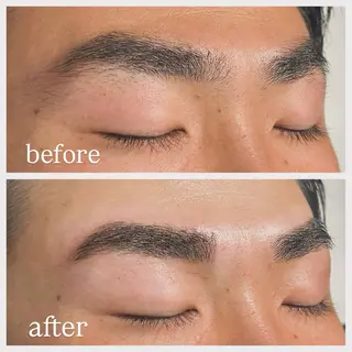 メンズ アイブロウ メンズ特化美容師👾 チカのヘアスタイル