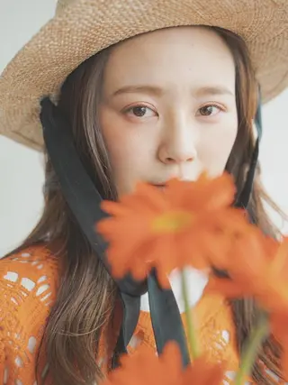 ロング 柳下 涼のヘアスタイル