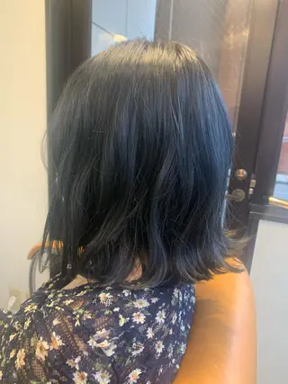 カラー 小沼采唯👧🏼 海好きオヌちゃんのヘアスタイル