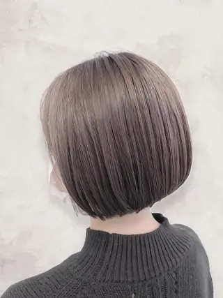 ショート カラー グレージュカラー✨ 藤生 和宏のヘアスタイル