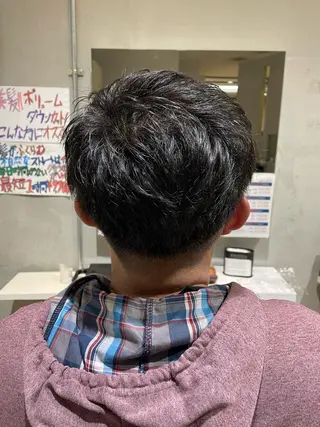 メンズ 福田 秀好のヘアスタイル