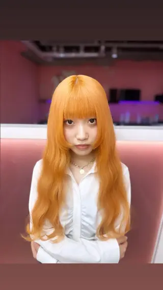 カラー ブリーチカラー 特化/MAHIROのヘアスタイル