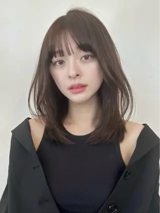 ミディアム カラー rise /メンズカットのヘアスタイル