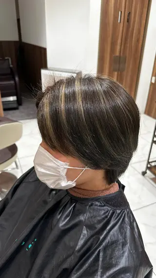 カラー メンズ ラフィス池袋所属・✨本格的韓国スタイル 特化✨ﾊﾙｶ✨️のヘアスタイル