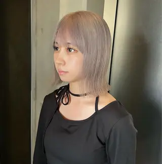 ミディアム カラー 自分だけの/暖色/ レイヤー/ゆいかずきのヘアスタイル