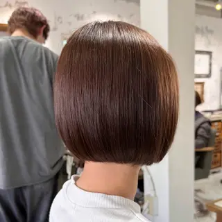 ショート カラー 似合わせボブ🎀🫧 千葉 優希のヘアスタイル