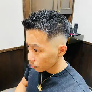 ショート メンズ premium barber表参道店所属・新田 梨乃のヘアスタイル