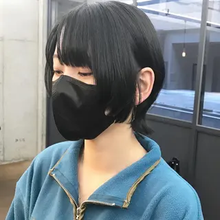 ショート カラー ✂︎ウルフ・ショート ✂︎MIKUNIのヘアスタイル