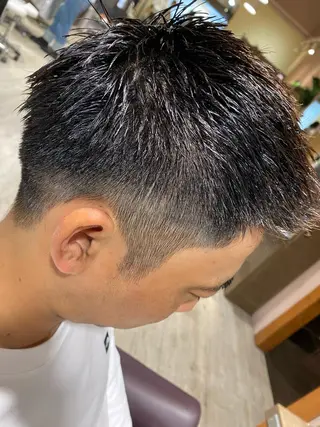 ショート メンズ 中本 竜聖のヘアスタイル