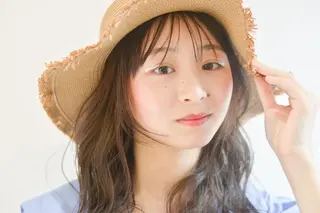 ロング レイヤー/ナチュラル 特化西宮北口/みなみのヘアスタイル