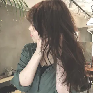 ロング カラー lasPAVILION-ラスパビリオン-所属・las PAVILIONのヘアスタイル