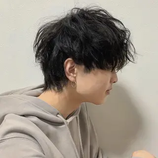 メンズ 骨格矯正カット ショート　谷昂将のヘアスタイル