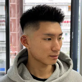 ショート メンズ 立川/メンズパーマ 厚進太郎のヘアスタイル