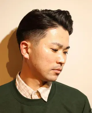 ショート 新宿スキンフェード 佐藤京介のヘアスタイル