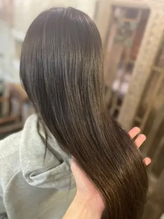 ロング カラー はらたくま / 髪質改善カラーのヘアスタイル