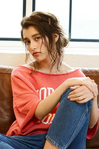 セミロング カラー パーマ ヘアアレンジ designer ITOのヘアスタイル