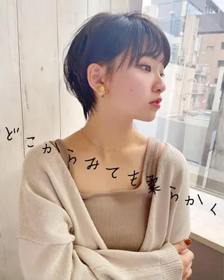 ショート マーゴ  by ガーデン浦和 margaux by garden所属・ヒラヤマ ユウスケのヘアスタイル