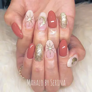 ミディアム カラー ネイル SUNNY BAE. SERINAのネイルデザイン