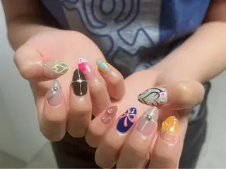 ネイル Protea きぬがわ らむのネイルデザイン