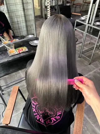 カラー AYANE 韓国ヘア /レイヤーカットのヘアスタイル