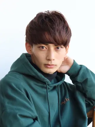 メンズ 似合わせ/小顔/ 韓国✨KAITOのヘアスタイル