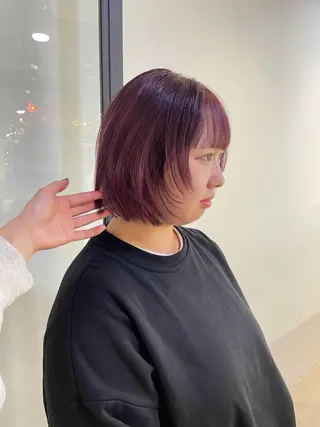 ショート カラー シイナ /札幌美容師のヘアスタイル
