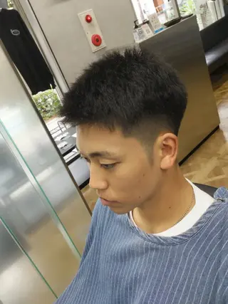 ショート メンズ バーバーキング所属・神田 麻衣のヘアスタイル
