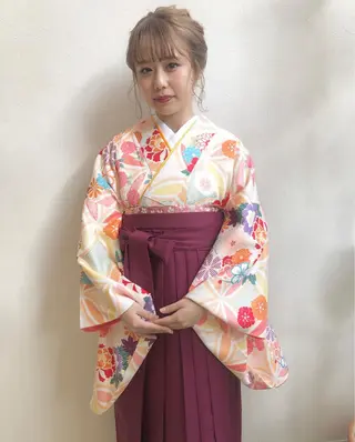 ミディアム ヘアアレンジ nakahara madokaのヘアスタイル