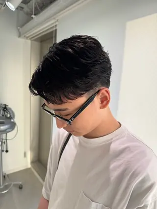 パーマ メンズ 店長 MANAMI /ブリーチ/骨格ボブのヘアスタイル